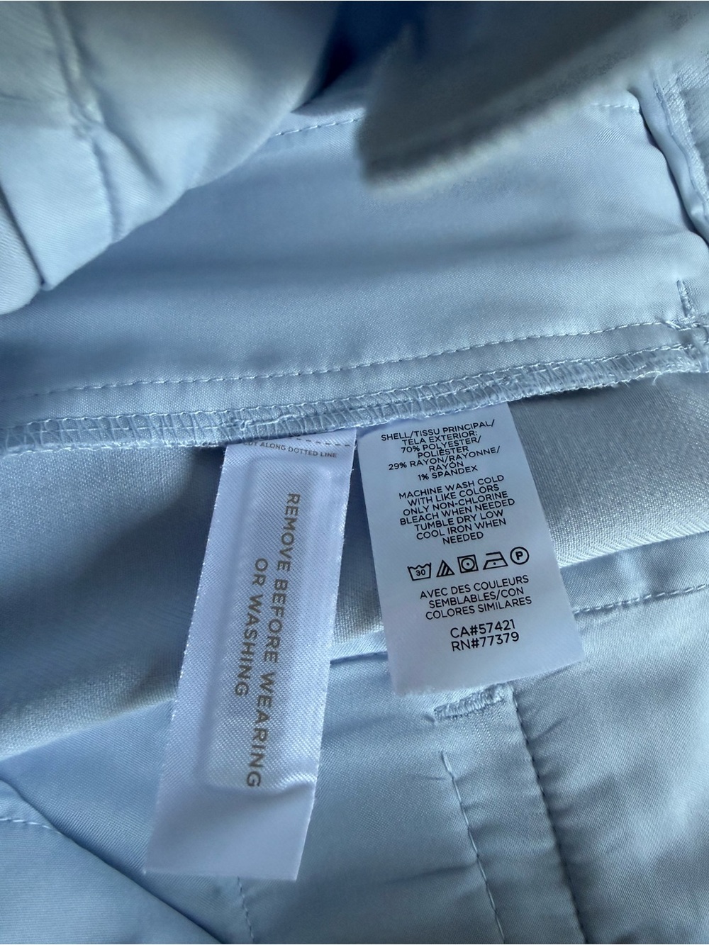 Ann Taylor White Pleated Trouser Petite 10 NWT High Waist Tailored - Picture 11 of 11